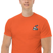 T-Shirt Unisex Ricamata 100% Cotone – Confortevole – Design Panda Dormiglione-Biiply