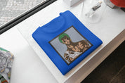T-Shirt Unisex Ricamata 100% Cotone – Confortevole – Design Personaggio Anime Pirati-Biiply