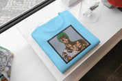 T-Shirt Unisex Ricamata 100% Cotone – Confortevole – Design Personaggio Anime Pirati-Biiply