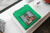 T-Shirt Unisex Ricamata 100% Cotone – Confortevole – Design Personaggio Anime Pirati-Biiply