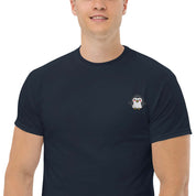 T-Shirt Unisex Ricamata 100% Cotone – Confortevole – Design Pinguino-Biiply