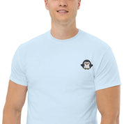 T-Shirt Unisex Ricamata 100% Cotone – Confortevole – Design Pinguino-Biiply