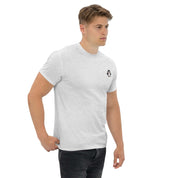T-Shirt Unisex Ricamata 100% Cotone – Confortevole – Design Pinguino-Biiply