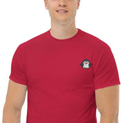 T-Shirt Unisex Ricamata 100% Cotone – Confortevole – Design Pinguino-Biiply