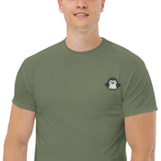 T-Shirt Unisex Ricamata 100% Cotone – Confortevole – Design Pinguino-Biiply