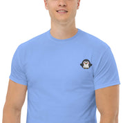 T-Shirt Unisex Ricamata 100% Cotone – Confortevole – Design Pinguino-Biiply