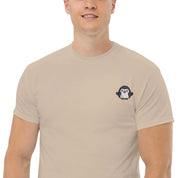 T-Shirt Unisex Ricamata 100% Cotone – Confortevole – Design Pinguino-Biiply