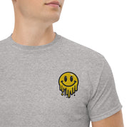 T-Shirt Unisex Ricamata 100% Cotone – Confortevole – Design Runny Smile-Biiply