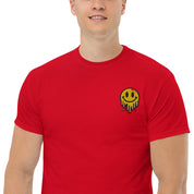 T-Shirt Unisex Ricamata 100% Cotone – Confortevole – Design Runny Smile-Biiply
