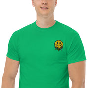 T-Shirt Unisex Ricamata 100% Cotone – Confortevole – Design Runny Smile-Biiply