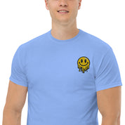 T-Shirt Unisex Ricamata 100% Cotone – Confortevole – Design Runny Smile-Biiply