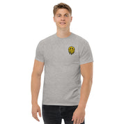 T-Shirt Unisex Ricamata 100% Cotone – Confortevole – Design Runny Smile-Biiply