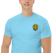 T-Shirt Unisex Ricamata 100% Cotone – Confortevole – Design Runny Smile-Biiply