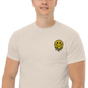 T-Shirt Unisex Ricamata 100% Cotone – Confortevole – Design Runny Smile-Biiply