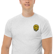T-Shirt Unisex Ricamata 100% Cotone – Confortevole – Design Runny Smile-Biiply