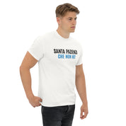 T-Shirt Unisex Ricamata 100% Cotone – Confortevole – Design Santa Pazienza Che non ho!-Biiply