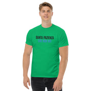 T-Shirt Unisex Ricamata 100% Cotone – Confortevole – Design Santa Pazienza Che non ho!-Biiply