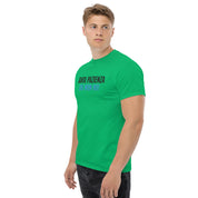 T-Shirt Unisex Ricamata 100% Cotone – Confortevole – Design Santa Pazienza Che non ho!-Biiply