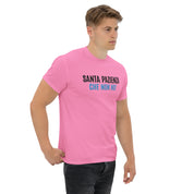 T-Shirt Unisex Ricamata 100% Cotone – Confortevole – Design Santa Pazienza Che non ho!-Biiply