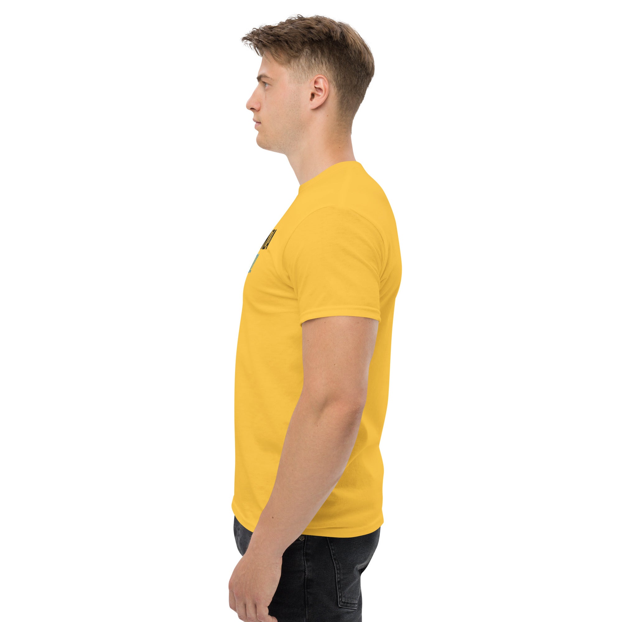 T-Shirt Unisex Ricamata 100% Cotone – Confortevole – Design Santa Pazienza Che non ho!-Biiply