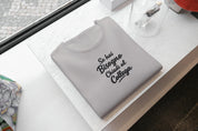 T-Shirt Unisex Ricamata 100% Cotone – Confortevole – Design Se hai Bisogno Chiedi al Collega-Biiply