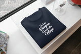 T-Shirt Unisex Ricamata 100% Cotone – Confortevole – Design Se hai Bisogno Chiedi alla Collega