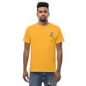 T-Shirt Unisex Ricamata 100% Cotone – Confortevole – Design Serpentino-Biiply
