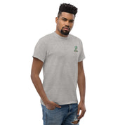 T-Shirt Unisex Ricamata 100% Cotone – Confortevole – Design Serpentino-Biiply