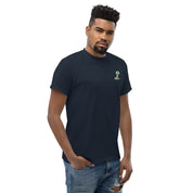 T-Shirt Unisex Ricamata 100% Cotone – Confortevole – Design Serpentino-Biiply