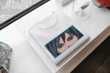 T-Shirt Unisex Ricamata 100% Cotone – Confortevole – Design Sguardo Personaggio anime Giyu Tomioka