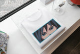 T-Shirt Unisex Ricamata 100% Cotone – Confortevole – Design Sguardo Personaggio anime Giyu Tomioka