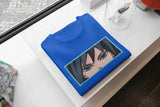 T-Shirt Unisex Ricamata 100% Cotone – Confortevole – Design Sguardo Personaggio anime Giyu Tomioka