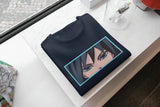 T-Shirt Unisex Ricamata 100% Cotone – Confortevole – Design Sguardo Personaggio anime Giyu Tomioka