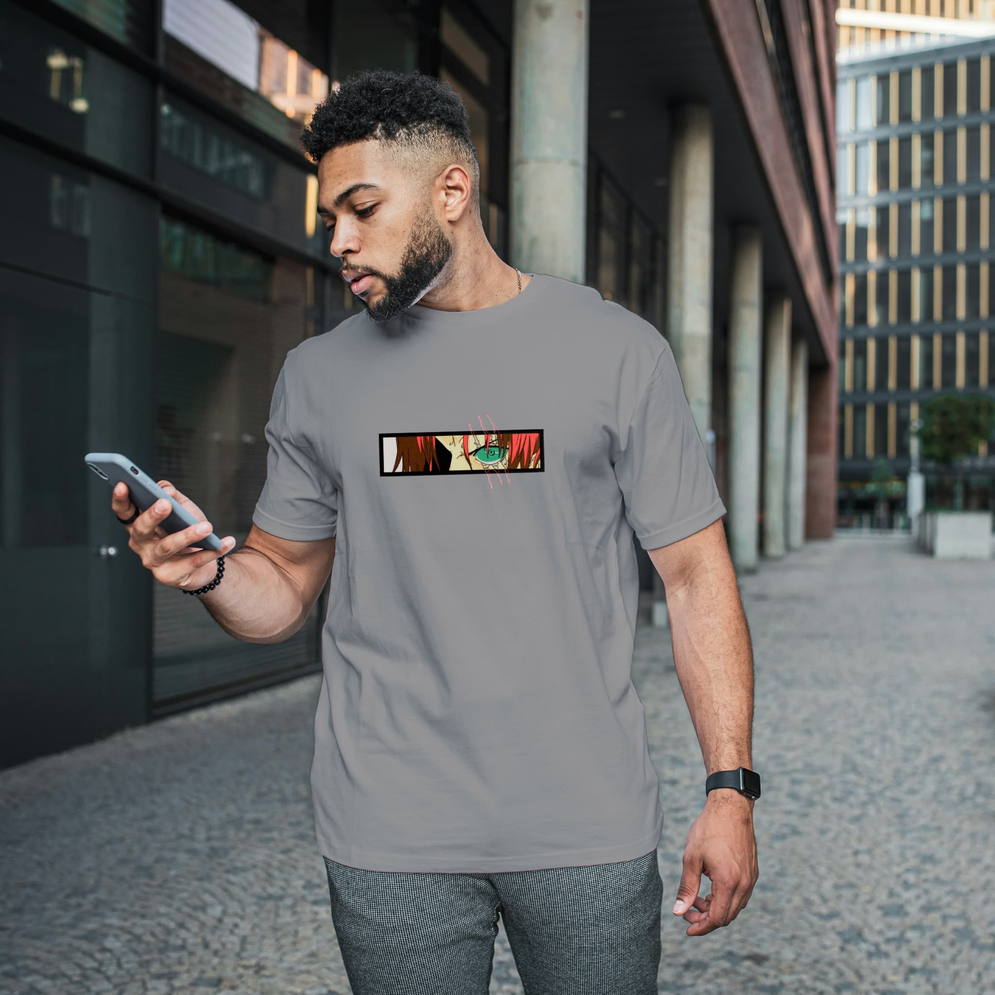 Camiseta Unisex Bordada 100% Algodón – Cómoda – Diseño Shanks eyes