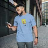 Camiseta Unisex Bordada 100% Algodón – Cómoda – Diseño Bob Esponja