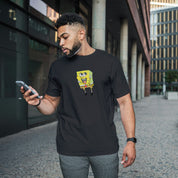 Camiseta Unisex Bordada 100% Algodón – Cómoda – Diseño Bob Esponja