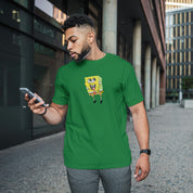 Camiseta Unisex Bordada 100% Algodón – Cómoda – Diseño Bob Esponja