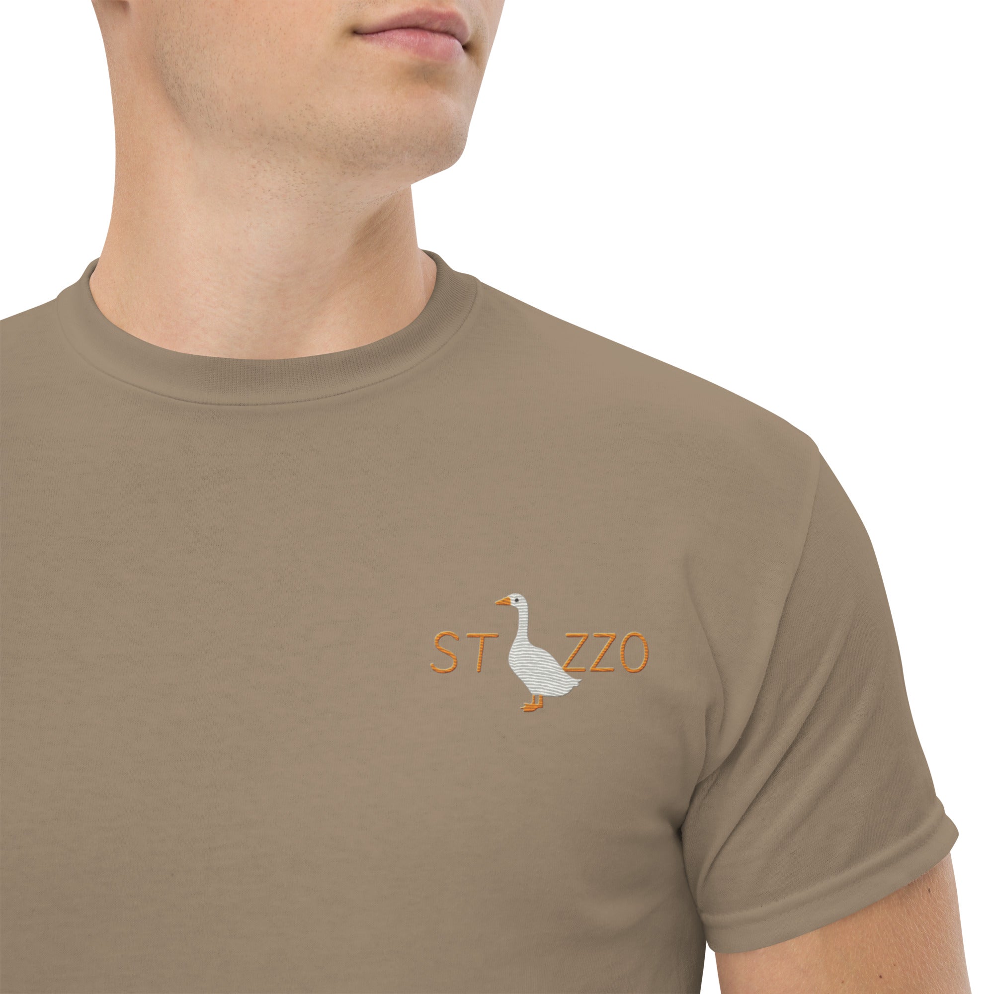 T-Shirt Unisex Ricamata 100% Cotone – Confortevole – Design St..zzo-Biiply