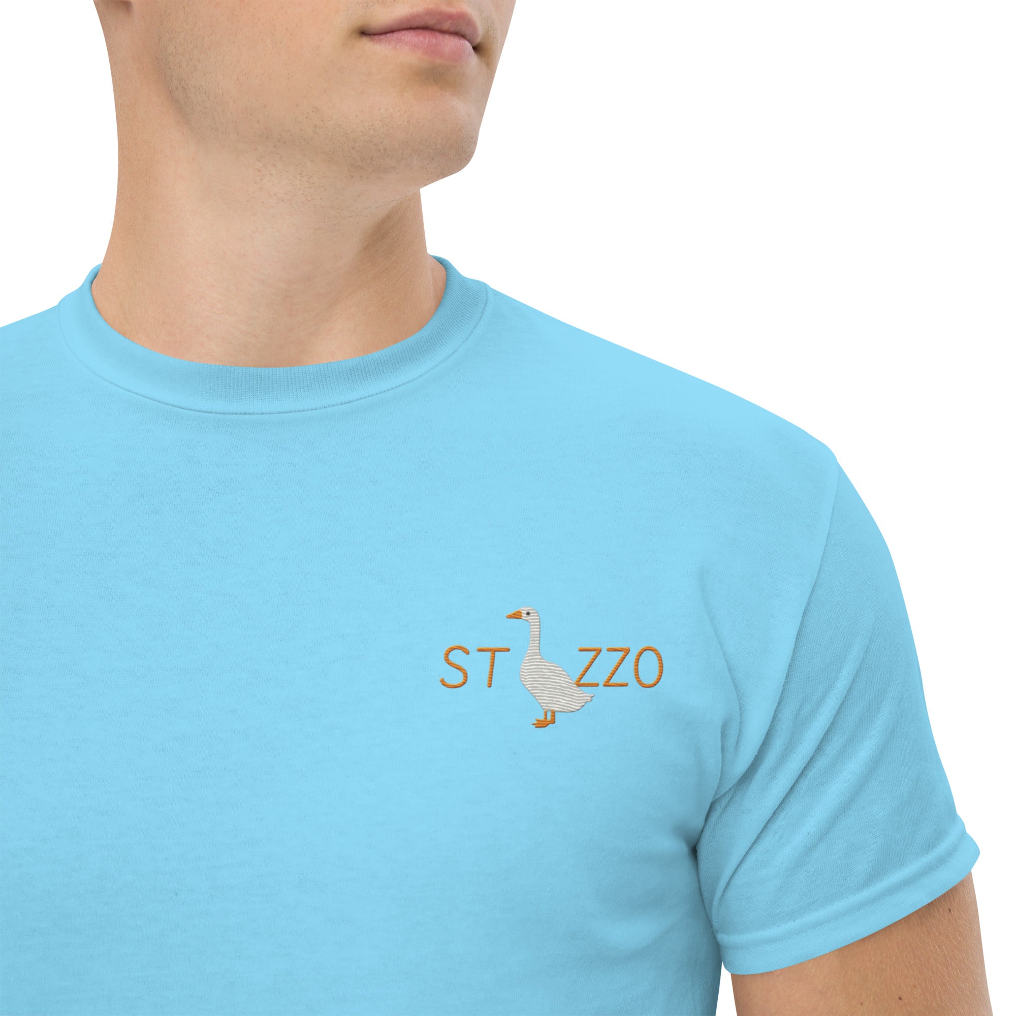 T-Shirt Unisex Ricamata 100% Cotone – Confortevole – Design St..zzo-Biiply