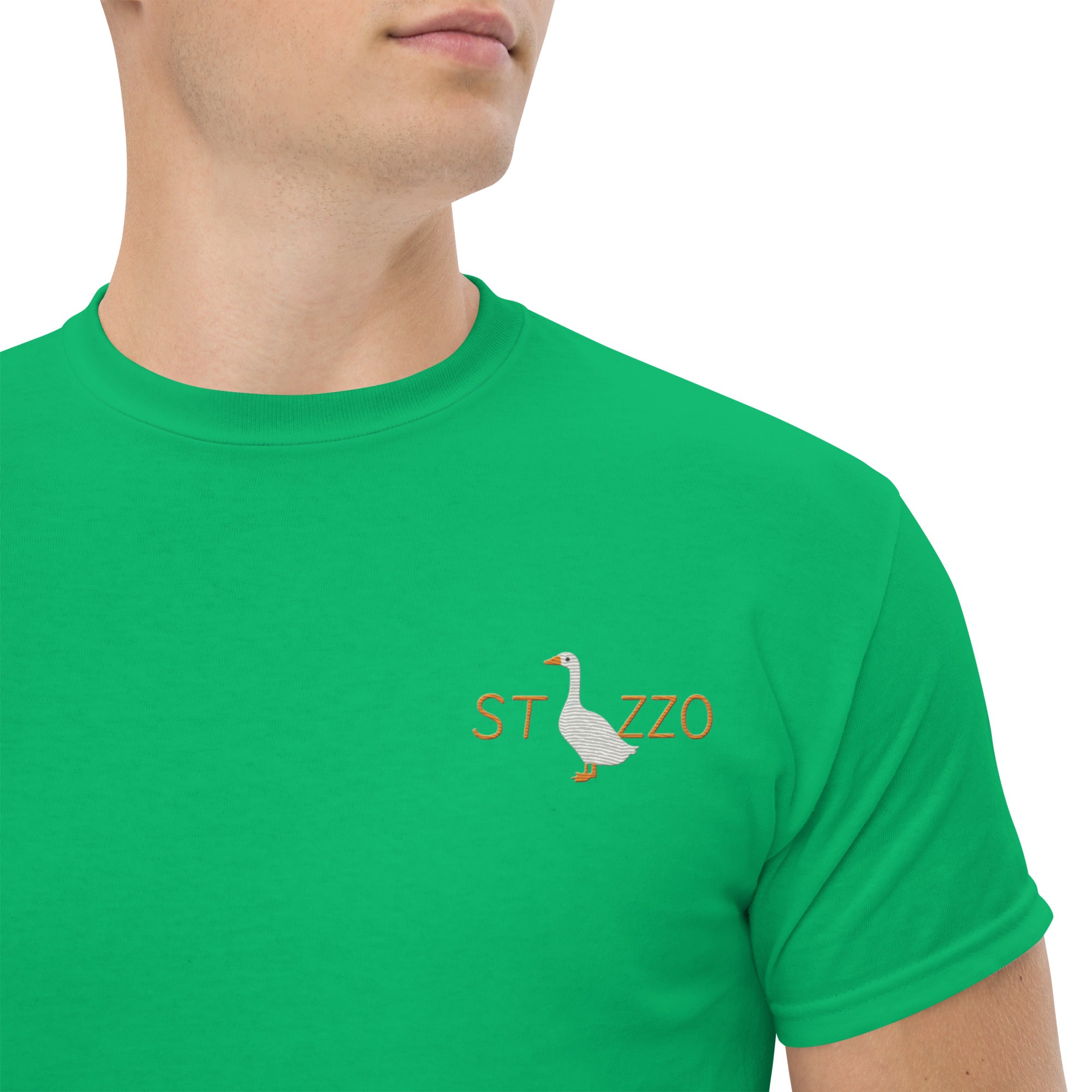 T-Shirt Unisex Ricamata 100% Cotone – Confortevole – Design St..zzo-Biiply