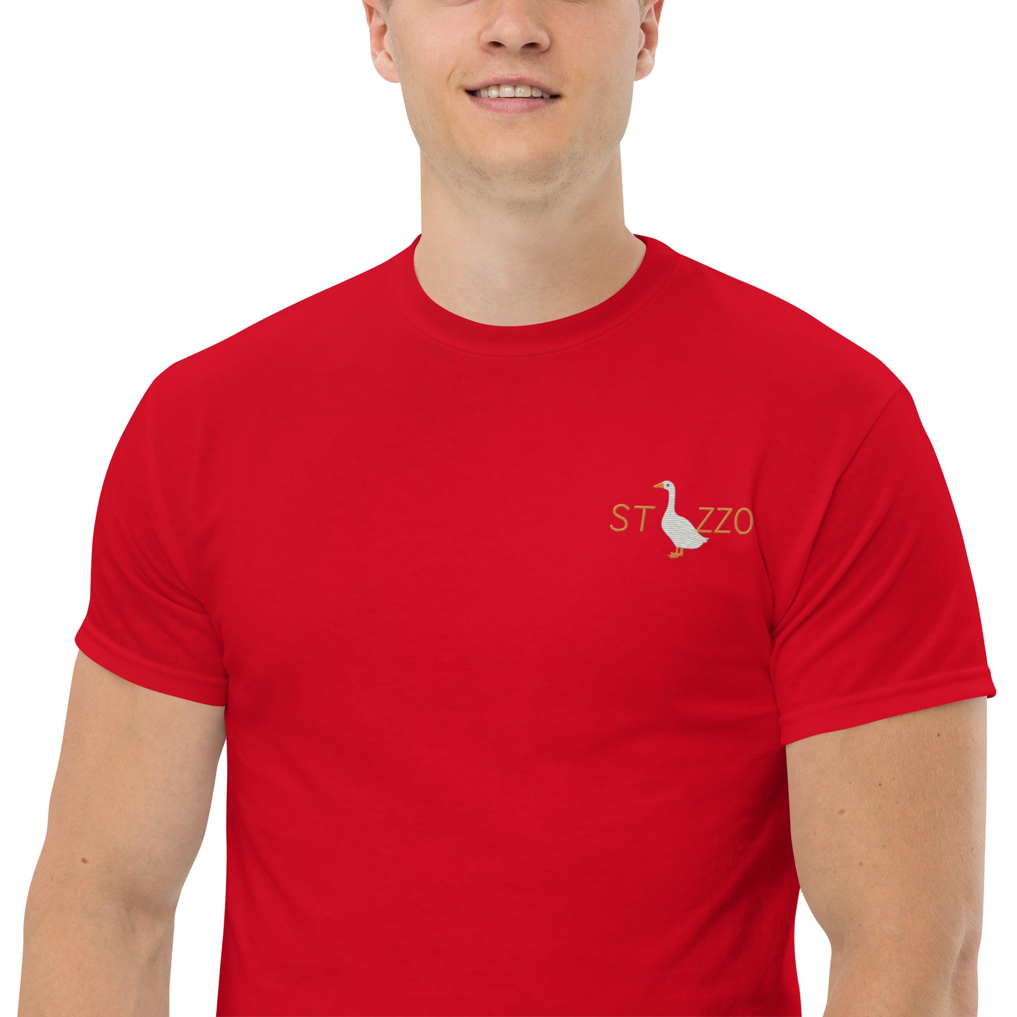 T-Shirt Unisex Ricamata 100% Cotone – Confortevole – Design St..zzo-Biiply