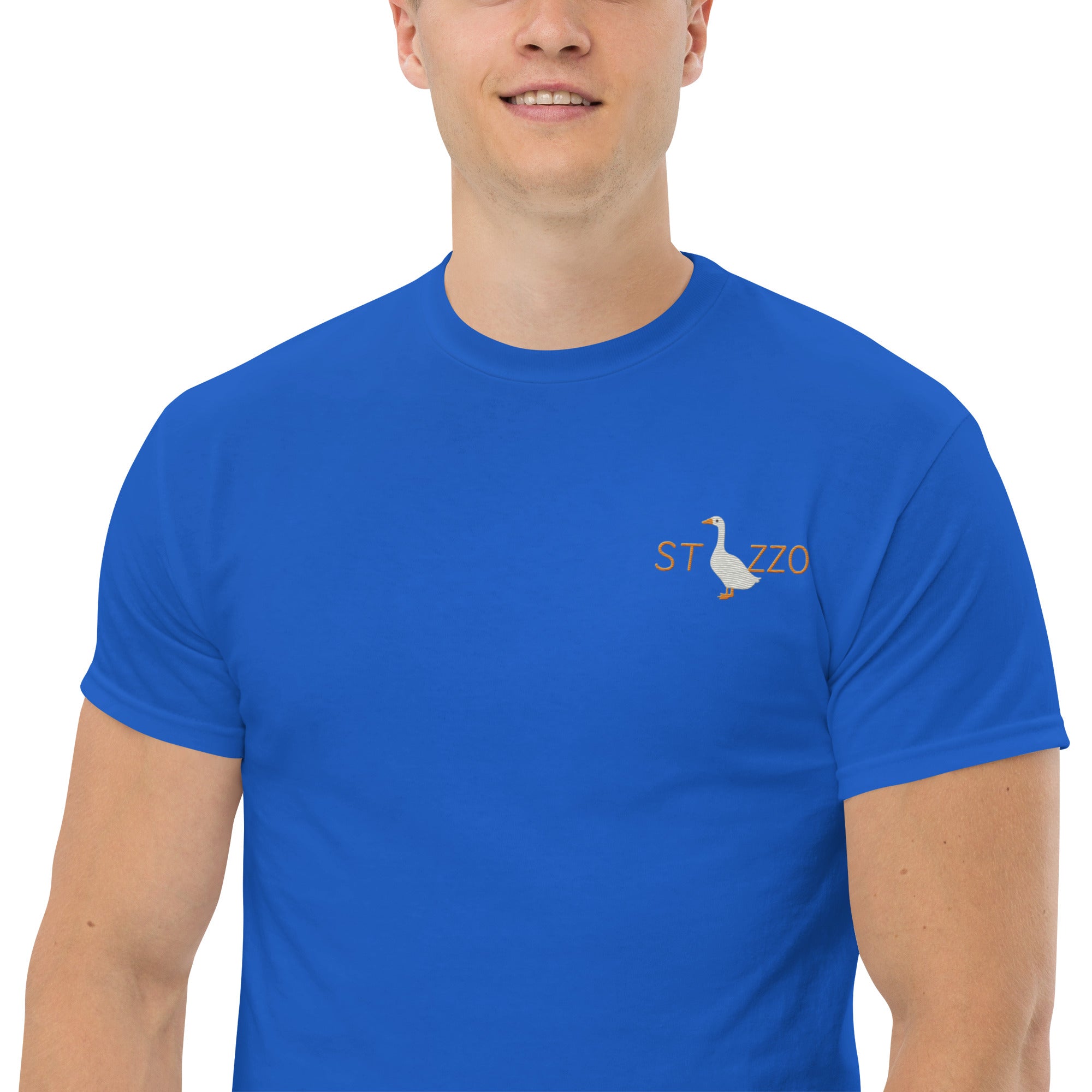 T-Shirt Unisex Ricamata 100% Cotone – Confortevole – Design St..zzo-Biiply