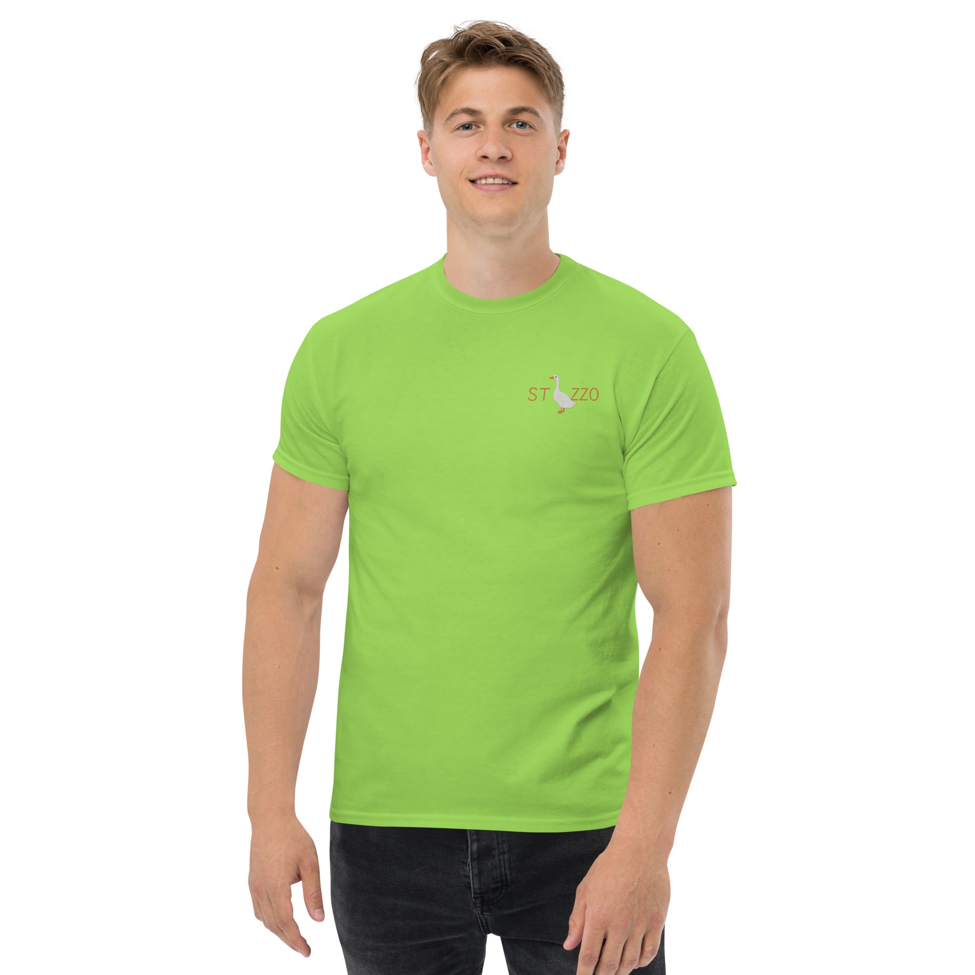 T-Shirt Unisex Ricamata 100% Cotone – Confortevole – Design St..zzo-Biiply