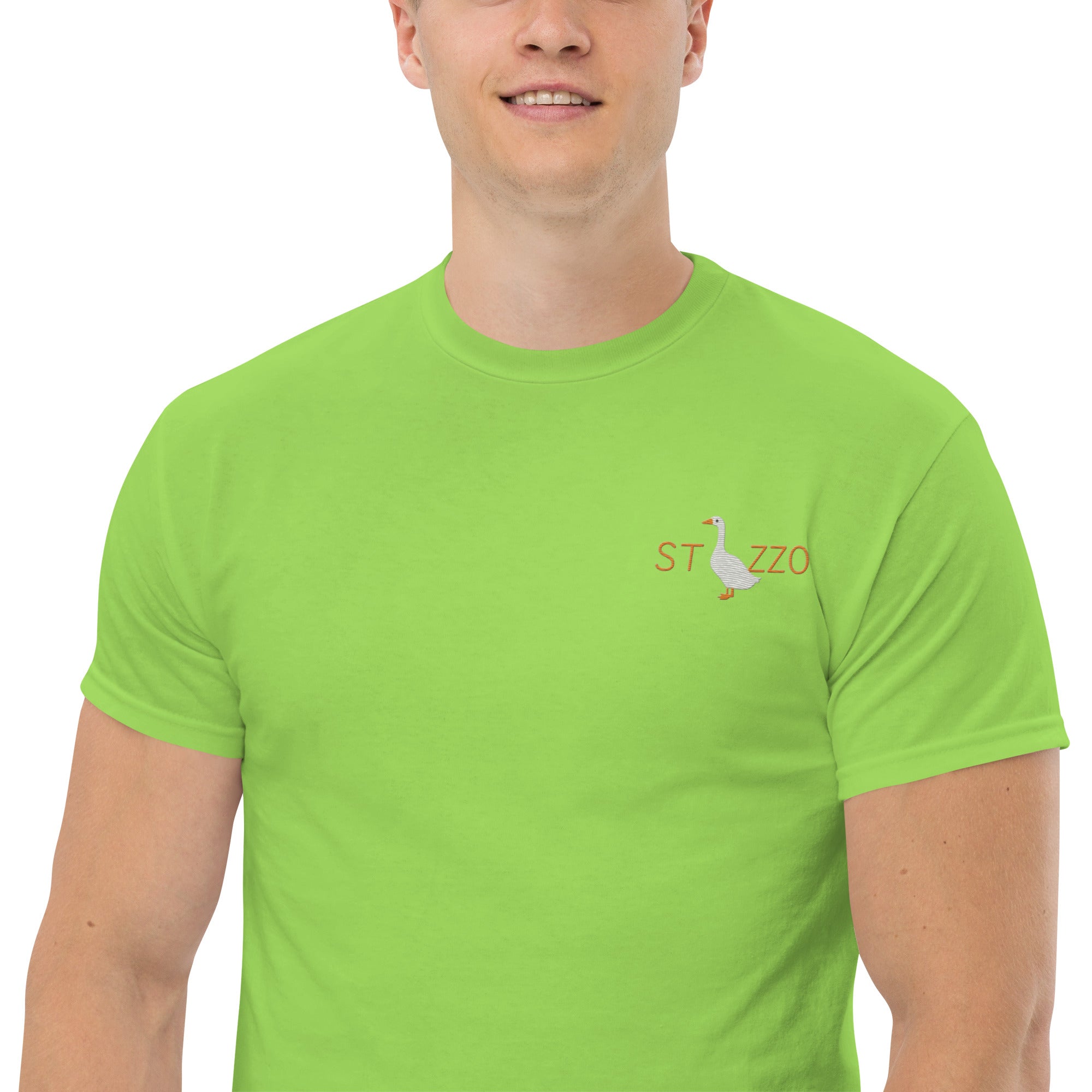 T-Shirt Unisex Ricamata 100% Cotone – Confortevole – Design St..zzo-Biiply