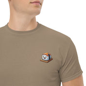 T-Shirt Unisex Ricamata 100% Cotone – Confortevole – Design Sushi Logo-Biiply