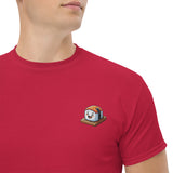T-Shirt Unisex Ricamata 100% Cotone – Confortevole – Design Sushi Logo