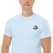T-Shirt Unisex Ricamata 100% Cotone – Confortevole – Design Sushi Logo-Biiply