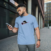Unisex Embroidered T-Shirt 100% Cotton – Comfortable – daki Swoosh Design