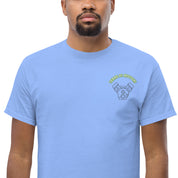 T-Shirt Unisex Ricamata 100% Cotone – Confortevole – Design Terre di Motori-Biiply