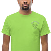 T-Shirt Unisex Ricamata 100% Cotone – Confortevole – Design Terre di Motori-Biiply